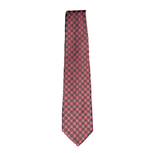 Brooks Brothers Black and Red Silk Tie